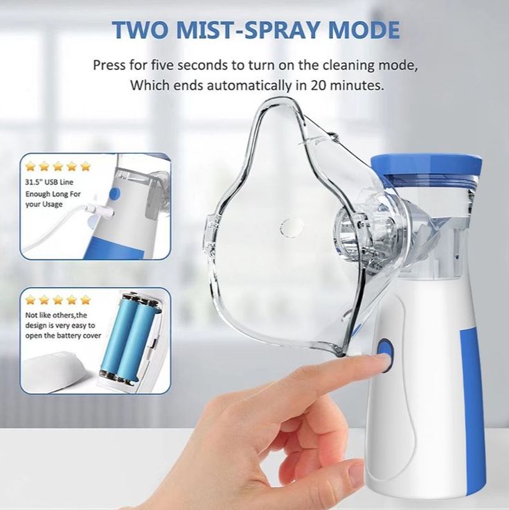 Portable Nebulizer & Humidifier for Baby & Adults